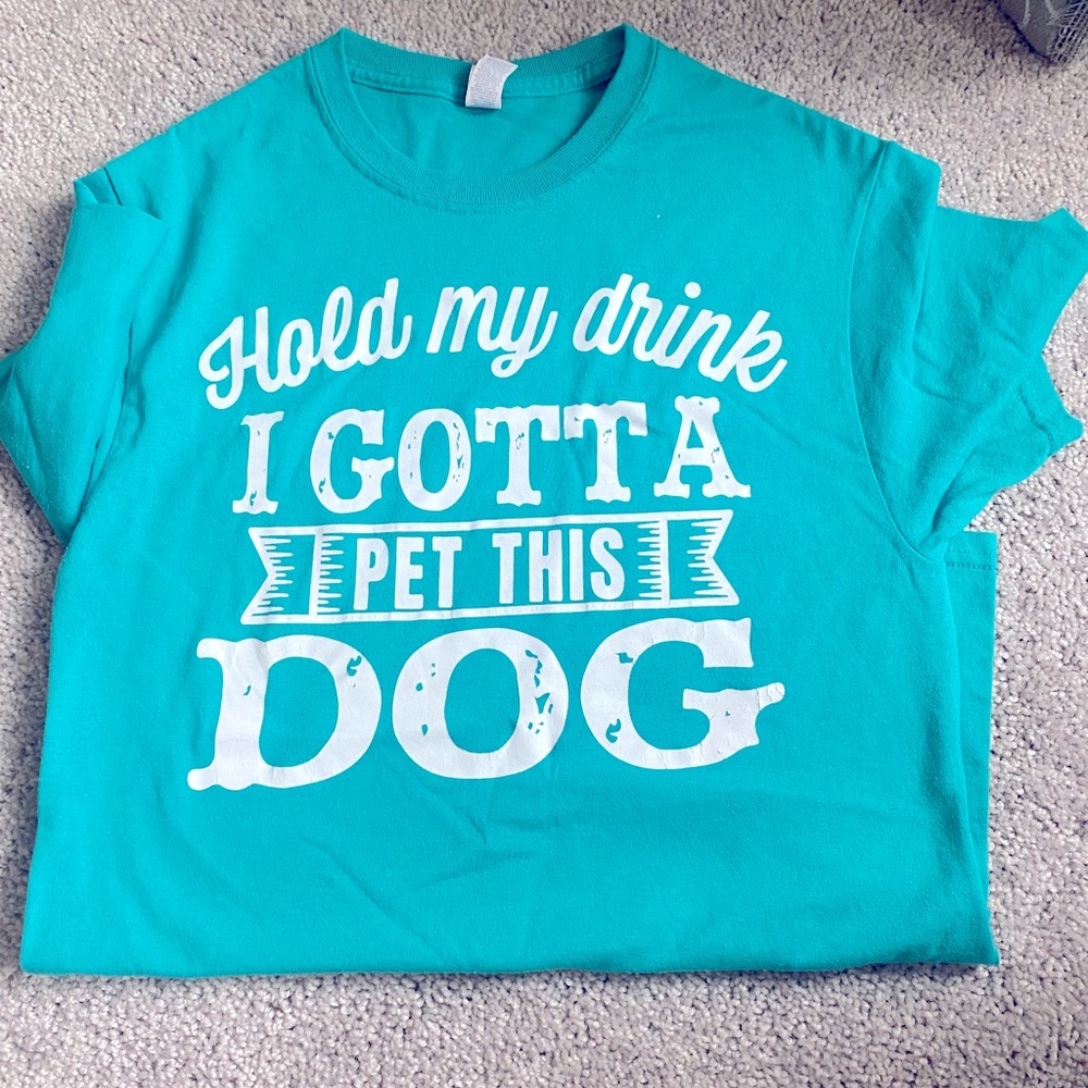 Hold my beer dog tee